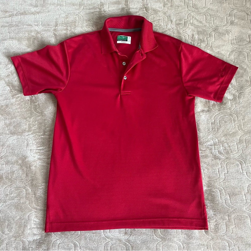 Ben Hogan Performance Golf Polo Shirt Red Small
